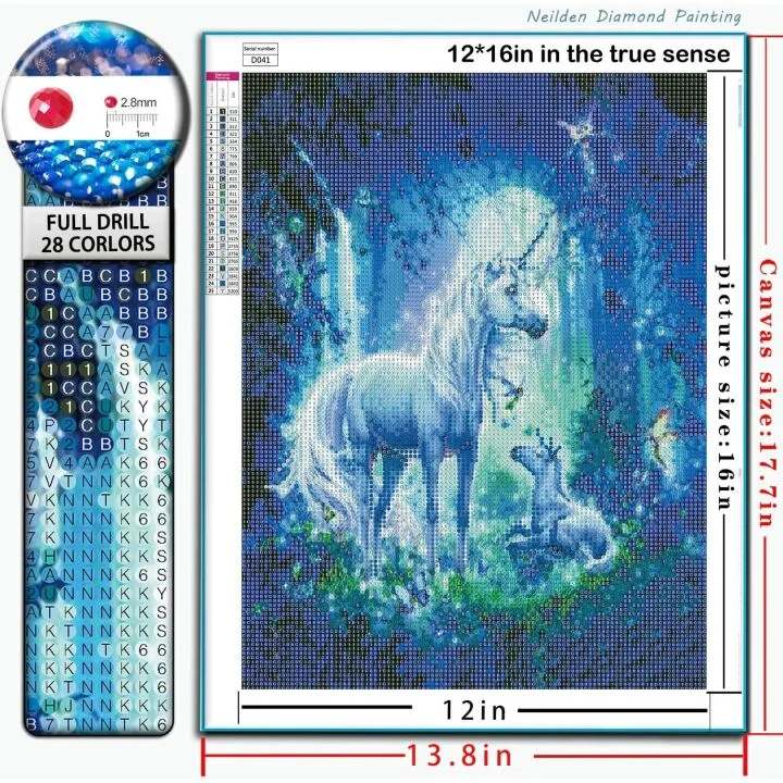 NEILDEN 5D Diamond Painting Kit for Adults - Canvas 14x18