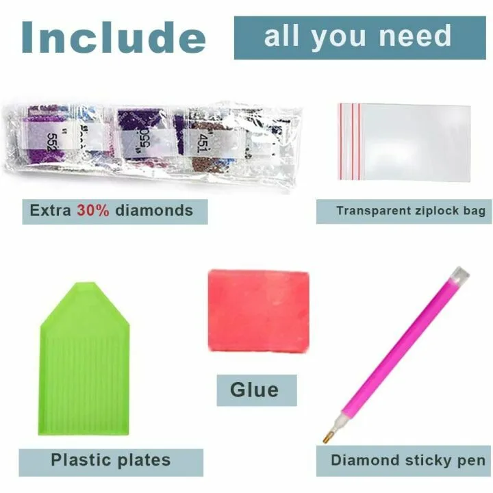 NEILDEN 5D Diamond Painting Kit for Adults - Canvas 14x18