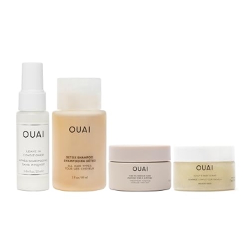 OUAI Travel Kit: Luxury Hair & Body Care Essentials for On-The-Go