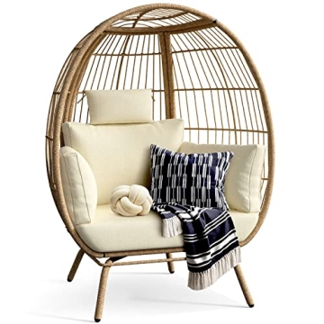 Comfortable YITAHOME Egg Chair for Indoor and Outdoor Use