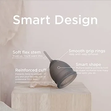 Saalt Soft Menstrual Cup - Sensitive Reusable Period Cup