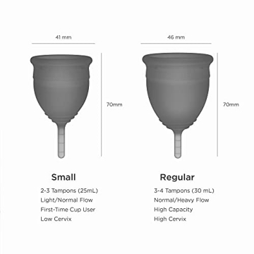 Saalt Soft Menstrual Cup - Sensitive Reusable Period Cup