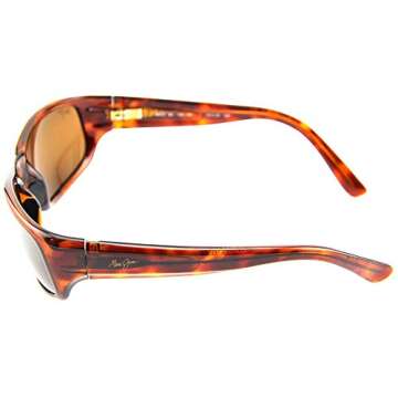 Maui Jim Men's and Women's Stingray Polarized Wrap Sunglasses - Tortoise/HCL® Bronze