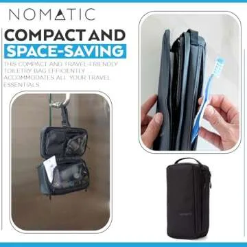NOMATIC Toiletry Bag - Compact and Stylish Travel Essentials