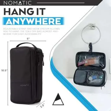 NOMATIC Toiletry Bag - Compact and Stylish Travel Essentials