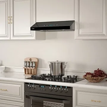 IKTCH 30" Under Cabinet Range Hood with Gesture Control