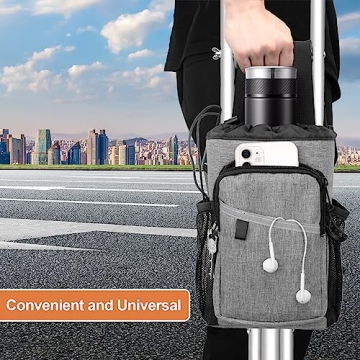 Crutch Bag Pouch – Waterproof, Spacious & Comfortable for Crutches