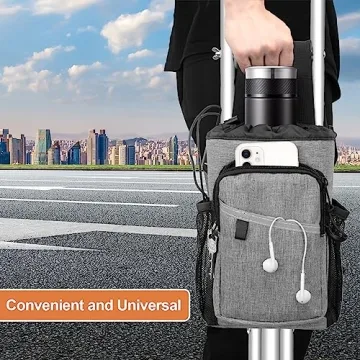 Crutch Bag Pouch – Waterproof, Spacious & Comfortable for Crutches