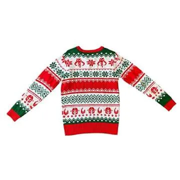 STAR WARS The Mandalorian The Child with Lights Ugly Christmas Sweater