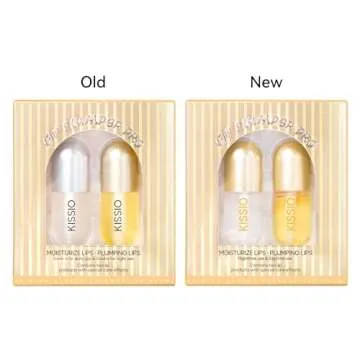 KISSIO Lip Plumper,2 PCS Natural Lip Plumper,Lip Enhancer, Natural Plumping Lip Serum, Lip Plumping Balm,Lip Plumper Pro,Hydrated Beauty Lips 5.5ml, Day And Night