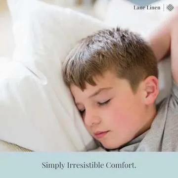 LANE LINEN 4 Pack 18x18 White Throw Pillow Inserts for Decorative Pillow Covers, Couch Pillows for Living Room, Fluffy Pillows for Bed