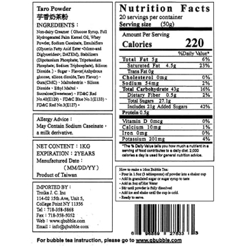 Qbubble Taro Tea Powder – Authentic Bubble Tea at Home