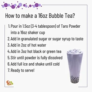 Qbubble Taro Tea Powder – Authentic Bubble Tea at Home