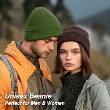 KUIRAN 3 Pack Satin Lined Beanie Hats for Women Men Knit Acrylic Beanie Winter Hat Silk Lining