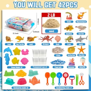 Ocean & Sand Sensory Bin for Engaging Toddler Play