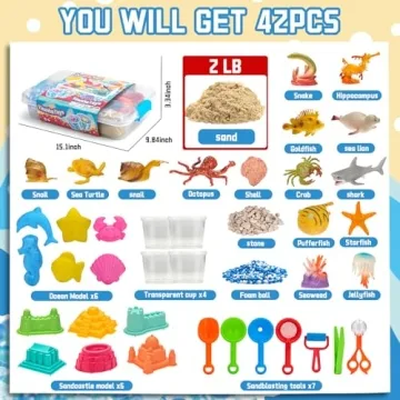 Ocean & Sand Sensory Bin for Engaging Toddler Play