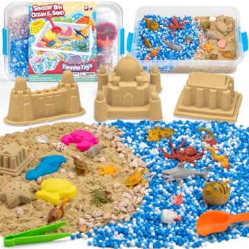 Ocean & Sand Sensory Bin for Engaging Toddler Play