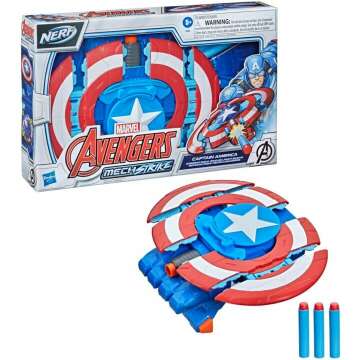 Avengers Captain America Strikeshot Shield Toy for Kids