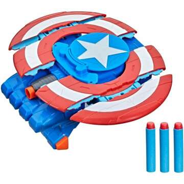 Avengers Captain America Strikeshot Shield Toy for Kids