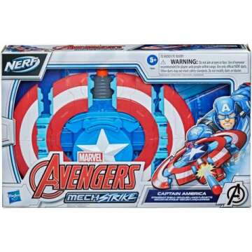 Avengers Captain America Strikeshot Shield Toy for Kids