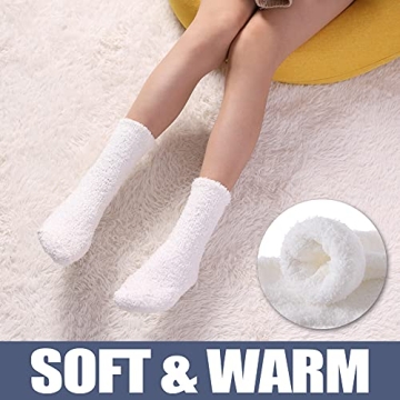 CHOWISH Women's Cozy Fuzzy Socks for Winter Warmth
