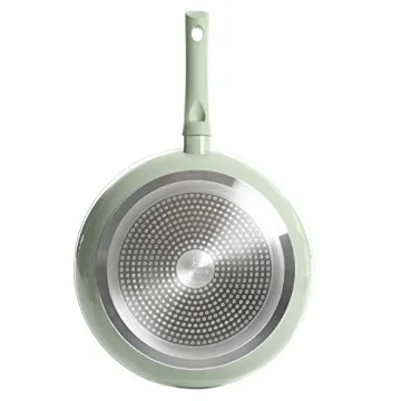 Gibson Home Mint Green Ceramic Cookware Set 7-Piece