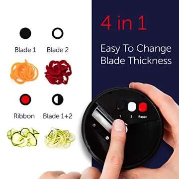 Fullstar Vegetable Spiralizer - Fun & Healthy Cooking Gadget
