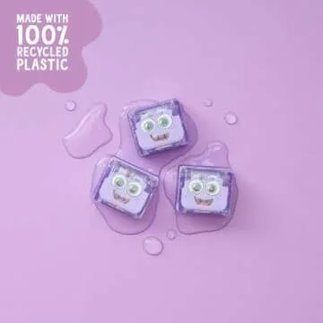 Glo Pals Light Up Water Cubes - Purple for Fun Bath Times