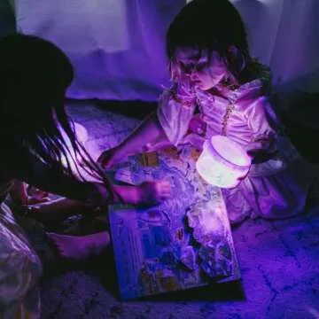 Glo Pals Light Up Water Cubes - Purple for Fun Bath Times