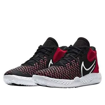 Nike Men's KD Trey 5 VIII Basketball Shoes, Black/University Red/White, 13
