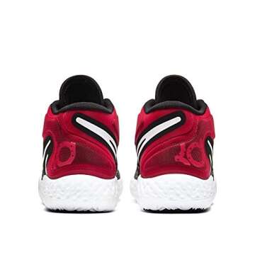 Nike Men's KD Trey 5 VIII Basketball Shoes, Black/University Red/White, 13