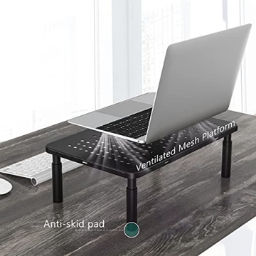 WALI Adjustable Monitor Stand for Desk Use
