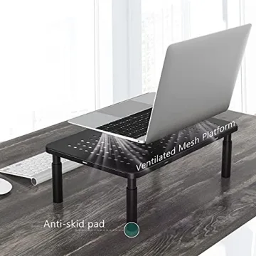 WALI Adjustable Monitor Stand for Desk Use