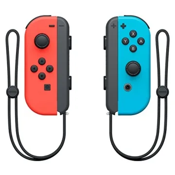 Nintendo Joy-Con (L/R) - Neon Red/Blue Renewed Controllers