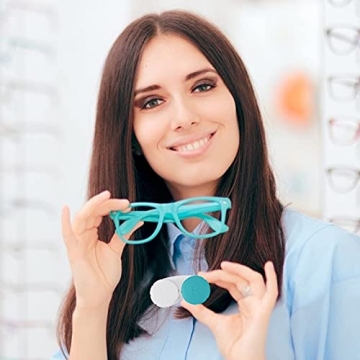 Colorful 12PCS Contact Lens Case for Easy Travel and Care