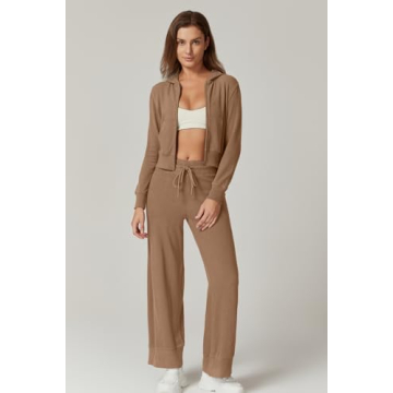 QINSEN Women's Comfortable and Stylish Two Piece Set