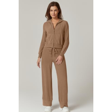 QINSEN Women's Comfortable and Stylish Two Piece Set