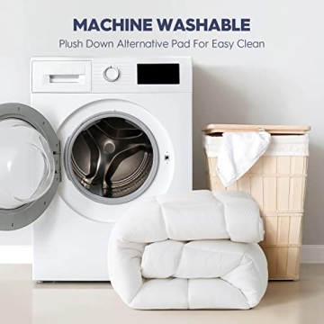 Dual Layer Memory Foam Mattress Topper for Cal King Beds