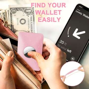 Airtag Wallet Holder Card Insert - Stylish & Secure