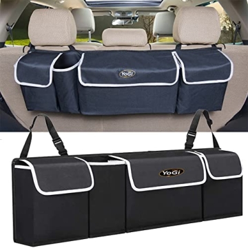 YoGi Prime Car Trunk Organizer - Ultimate Hanging Storage for SUVs & Cars