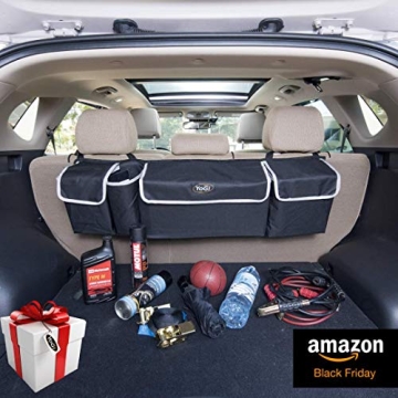 YoGi Prime Waterproof Car Trunk Organizer with 4 Pockets