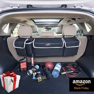 YoGi Prime Waterproof Car Trunk Organizer with 4 Pockets