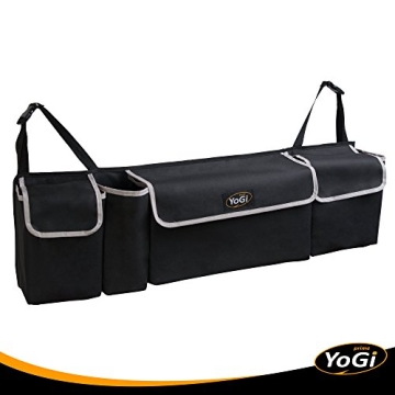 YoGi Prime Waterproof Car Trunk Organizer with 4 Pockets
