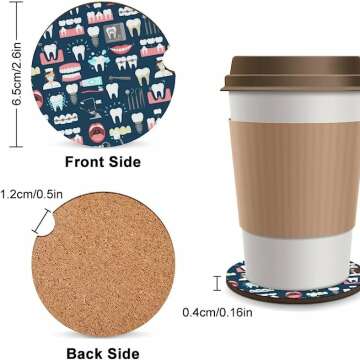Dental Coasters - Fun & Quirky Designs for Home