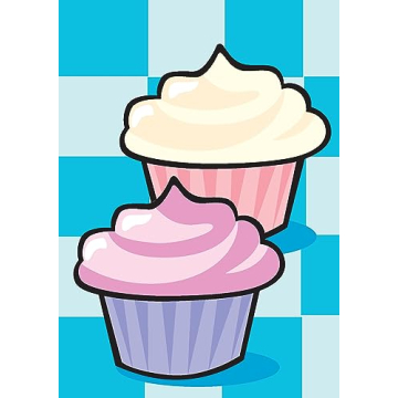 Cupcake Sticker Activity Book for Creative Kids