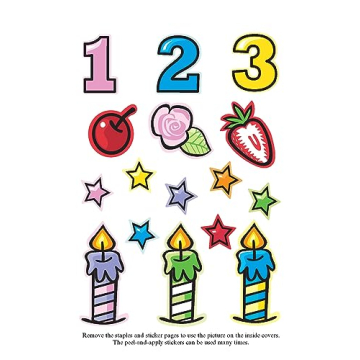 Cupcake Sticker Activity Book for Creative Kids