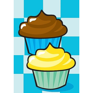 Cupcake Sticker Activity Book for Creative Kids