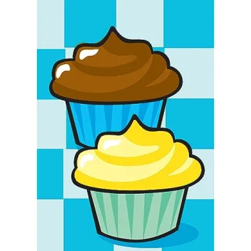 Cupcake Sticker Activity Book for Creative Kids