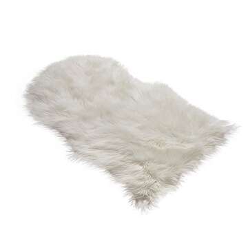 RUGLUSH Soft Faux Sheepskin Rug – Stylish, Cozy & Practical