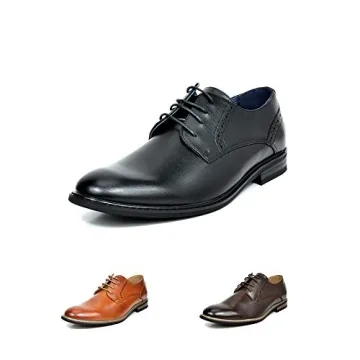 Bruno Marc Men's Stylish Leather Lined Oxford Shoes